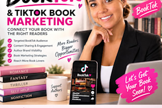 grow your booktok and promote your books with targeted marketing