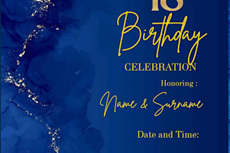 design elegant and luxury flyers for you