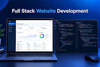 build rebuild custom website development full stack front end back end developer