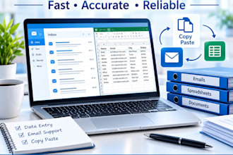 do fast date entry, email support, and copy paste tasks