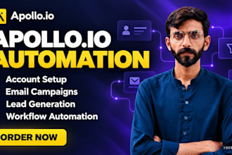 setup apollo io automation workflows