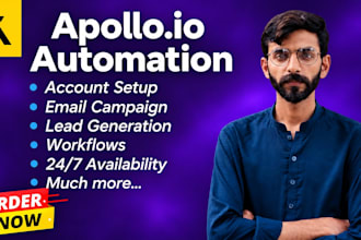 setup apollo io automation workflows