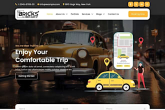 car rental website limousine website taxi website chauffeur website taxi booking
