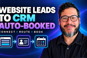 connect website leads to your CRM and automate appointment booking