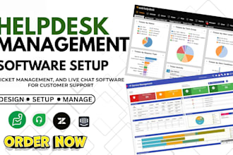 setup help desk customer support software via freshdesk zendesk intercom