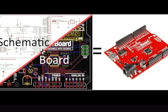 design pcb, schematic, firmware and jlcpcb ready files for manufacturing