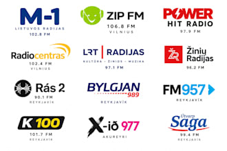 boost your music reach with lithuania and iceland radio airplay