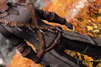create edit or port custom weapon and armor for skyrim mod or fallout 4, bg3