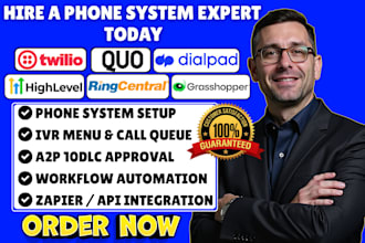 dialpad ringcentral a2p 10dlc sms compliance quo tcr ivr twilio grasshopper ghl