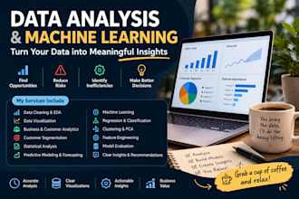 do data analysis, visualization and machine learning