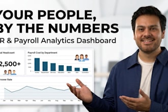 build an HR and payroll analytics dashboard for your team