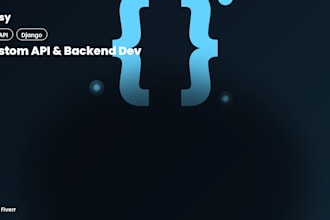build custom apis and backend systems with python