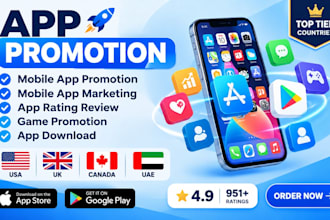 gain daily app review IOS app install game marketing mobile app promotion