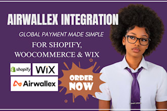 create and integrate verified shopify payment gateway, airwallex account, wise
