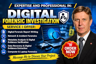 do digital forensic investigation, PDF, document, and log