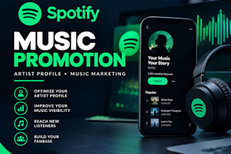 promote your spotify music and optimize your artist profile