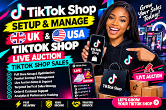 setup your tiktok live auction and manage tiktok live selling