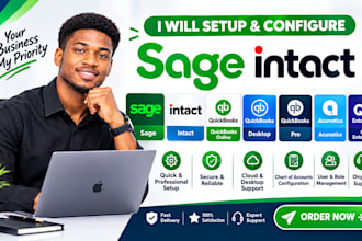 setup sage intact quickbooks online desktop pro acumatica qb enterprise