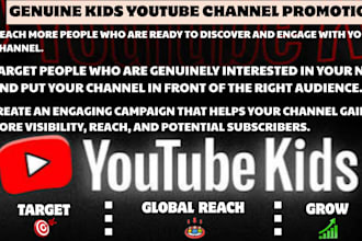 do legit youtube kids channel promotion for genuine growth using email ads