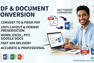 convert PDF to word or excel editable files