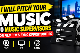 submit your music to music supervisors for film and TV