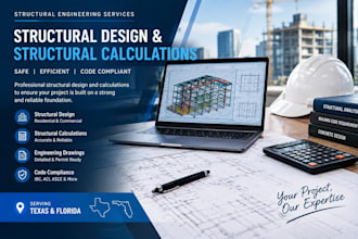 provide civil and structural engineering design for texas and florida