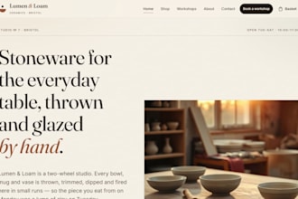 stack a website in bootstrap