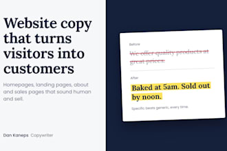 write persuasive website copy that converts