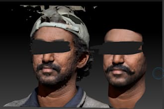 clean up and repair your 3d scan mesh