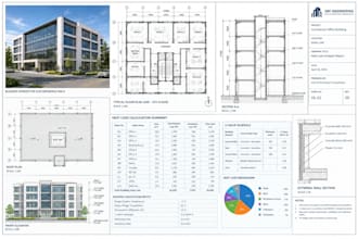 create a detailed building heat loss analysis report