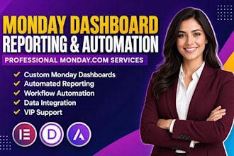 setup monday dashboard monday reporting and automation