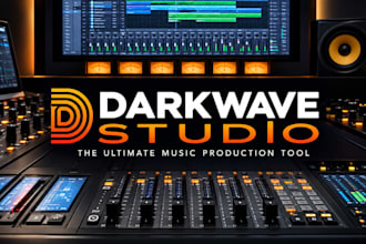 professionally compose exclusive synthwave, retrowave darkwave music