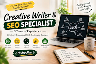 seo content strategist and writer