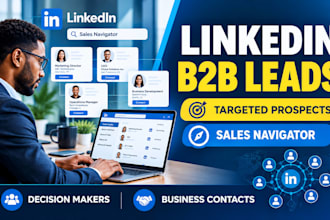 generate linkedin leads and qualified b2b prospects using sales navigator