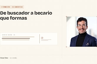 train you and your marketing team to work with generative ai, in spanish