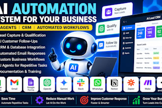 build ai automation and CRM systems for your business