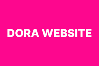 design and build a professional site using dora ai