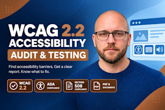 audit and test your website for wcag 2 2, ada and section 508 accessibility