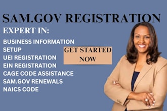 get you registered on samgov, do government contract cage codes and uei number