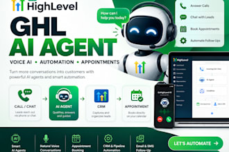ghl automation ghl ai agent ghl CRM automation ghl landing page