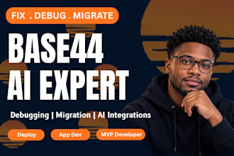 fix base44 ai app supabase mvp saas base44 expert fix lovable ai replit saas mvp