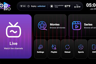 rebrand, customize, and set up your iptv app with admin panel