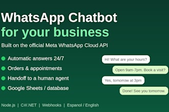 build a whatsapp chatbot using the official whatsapp cloud API