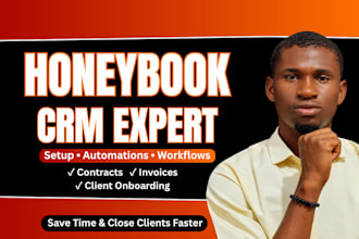 setup honeybook CRM and workflow automation