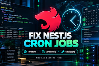 fix nestjs cron jobs and timezone issues