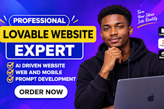 lovable ai website  design lovable expert lovable to wordpress automation