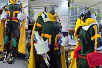 sew custom cosplay costume fabric anime cosplay creation cosplay commission