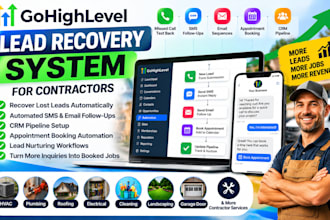 setup gohighlevel lead recovery automation for contractors