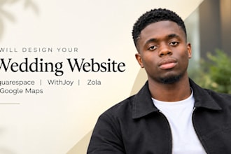squarespace wedding website, withjoy, zola wedding website and google maps
