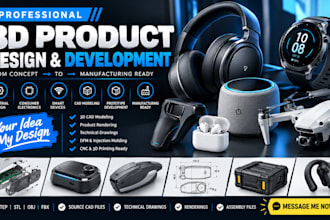3d cad product design industrial consumer electronics smart device manufacturing